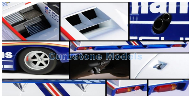 Modelauto 1:12 | Spark 12LM83 | Rothmans Porsche 962C 1983 #3 - V.Schuppan - H.Haywood - A.Holbert