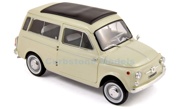 Modelauto 1:18 | Norev 187721 | Fiat 500 Beige 1960