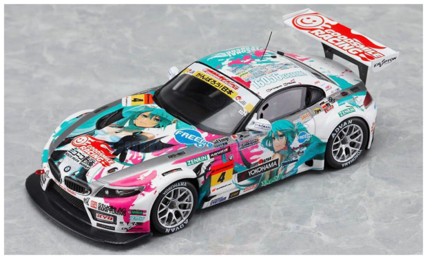 Bouwpakket 1:24 | Fujimi Mokei 18985 | BMW Z4 GT3 | Goodsmile Racing - Team Ukyo 2011 #4 - N.Taniguchi - T.Bamba