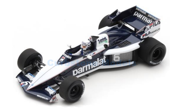 Modelauto 1:43 | Spark S7099 | Brabham BT52B 1983 #6 - R.Patrese