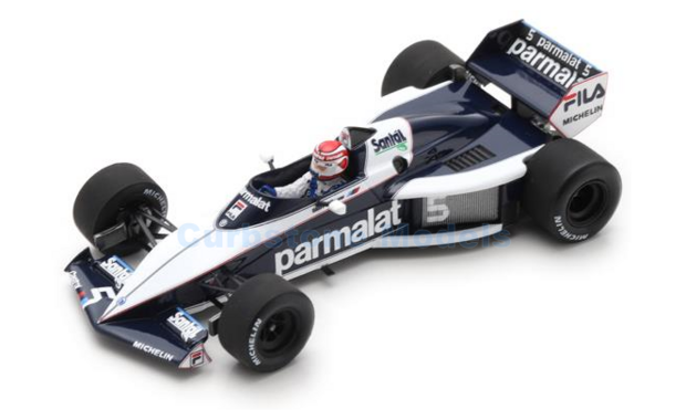 Modelauto 1:43 | Spark S7098 | Brabham BT52B 1983 #5 - N.Piquet