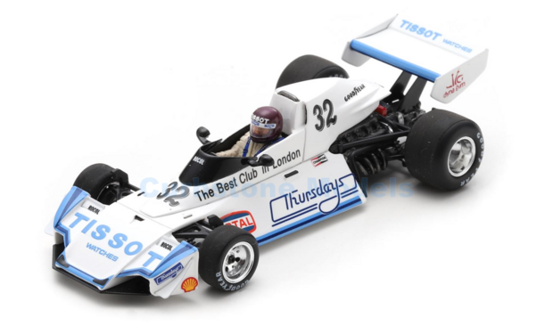 Modelauto 1:43 | Spark S7096 | Brabham BT44B 1976 #32 - B.Evans