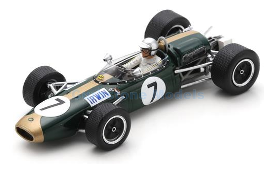 Modelauto 1:43 | Spark S7093 | Brabham BT22 1966 #7 - C.Irwin