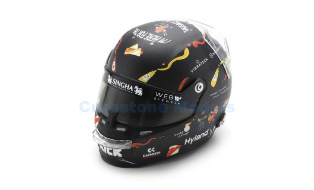 Helm 1:5 | Spark 5HF156 | Bell Stilo | Team Kick Sauber 2024 #77 - V.Bottas