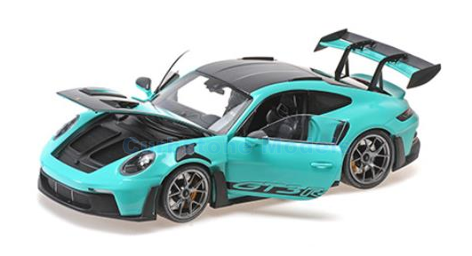 Modelauto 1:18 | Minichamps 110062026 | Porsche 911 992 GT3RS Groen 2024