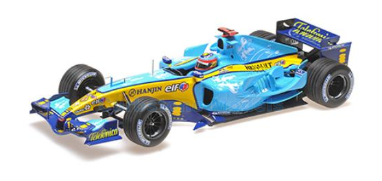 Modelauto 1:18 | Minichamps 117051105 | Renault F1 R25 2005 #5 - F.Alonso