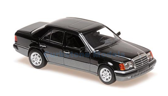 Modelauto 1:43 | Minichamps 940037160 | Mercedes Benz 500 E V8 W124 Zwart 1991