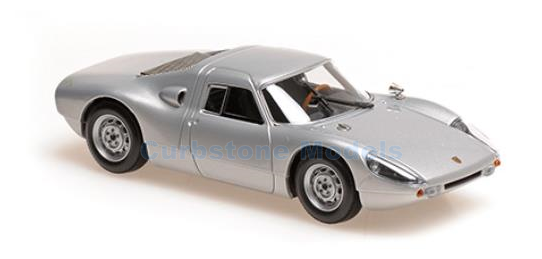 Modelauto 1:43 | Minichamps 940065721 | Porsche 904 Zilver 1964