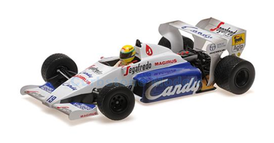 Modelauto 1:18 | Minichamps 540843819 | Toleman TG184 Hart 1984 - A.Senna