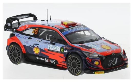 Modelauto 1:43 | IXO-Models RAM824A | Hyundai Motorsport i20 N Coupe 2021 #6 - D.Sordo - C.Carrera