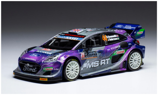 Modelauto 1:43 | IXO-Models RAM830 | Ford Puma Rally1 WRC 2022 #44 - G.Greensmith - J.Andersson