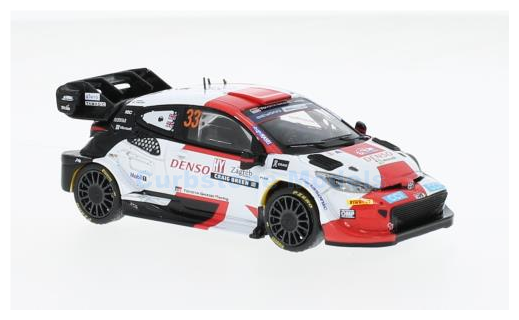 Modelauto 1:43 | IXO-Models RAM902.22 | Toyota Gazoo Yaris GR Rally1 WRC 2022 #33 - E.Evans - S.Martin