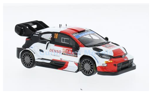 Modelauto 1:43 | IXO-Models RAM876.22 | Toyota Gazoo Racing WRT GR Yaris Rally1 WRC1 2022 #18 - A.Johnston - T.Katsuta