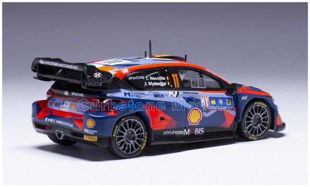 Modelauto 1:43 | IXO-Models RAM909.22 | Hyundai Motorsport i20 N Rally1 Hybrid 2023 #11 - T.Neuville - M.Wydaeghe