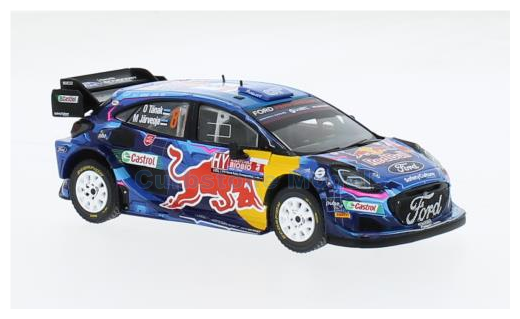 Modelauto 1:43 | IXO-Models RAM906.22 | Ford Puma Rally1 Hybrid 2023 #8 - O.Tanak - M.Jarveoja