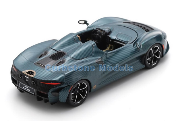 Modelauto 1:43 | Schuco S43U00057 | McLaren Elva Blue 2020