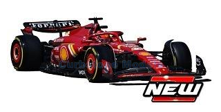 Modelauto 1:18 | Bburago 18-16815S | Scuderia Ferrari SF-24 2024 #55 - C.Sainz