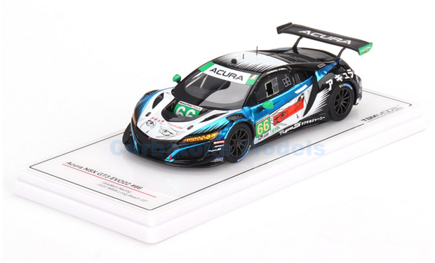 Modelauto 1:43 | TSM TSM430682 | Acura NSX GT3 EVO 22 | Gradient Racing 2022 #66 - M.Farnbacher - M.Miller