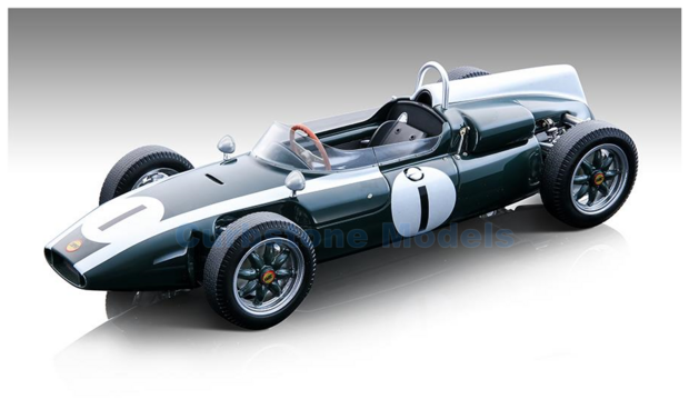 Modelauto 1:18 | Tecnomodel TM18-275A | Cooper T53 1960 #1 - J.Brabham