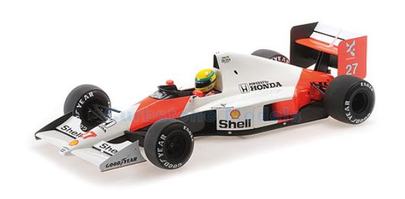 Modelauto 1:12 | Minichamps 547901227 | McLaren mp4/5B 1990 #27 - A.Senna