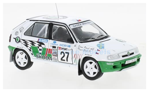 Modelauto 1:43 | IXO-Models RAC413A.22 | Skoda Motorsport Felicia Kit Car 1995 #27 - E.Triner  - P.Stanc 