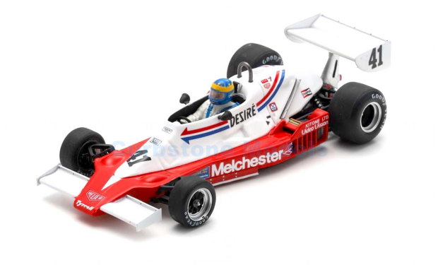 Modelauto 1:43 | Spark S7280 | Tyrrell 008 Ford 1979 #41 - D.Wilson