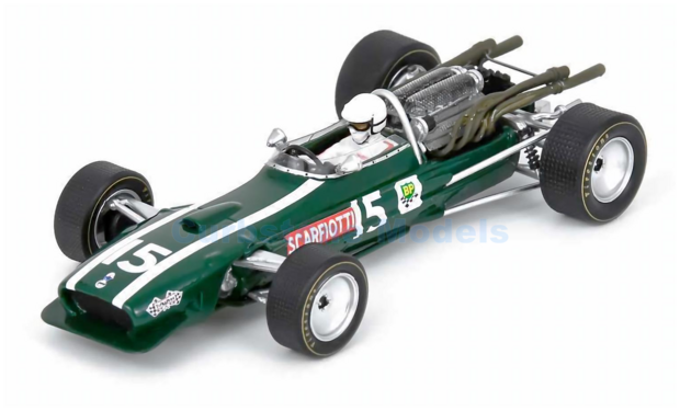 Modelauto 1:43 | Spark S5297 | Cooper T86 | Cooper-Maserati 1968 #15 - L.Scarfiotti