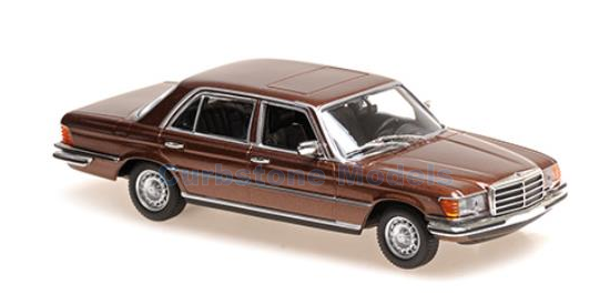 Modelauto 1:43 | Minichamps 940039201 | Mercedes Benz 450 SEL W116 6.9 Bruin metallic 1972