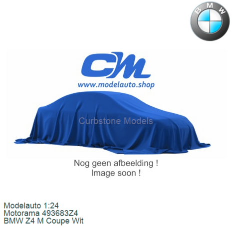 Modelauto 1:24 | Motorama 493683Z4 | BMW Z4 M Coupe Wit