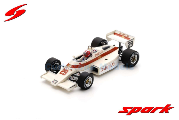 Modelauto 1:43 | Spark S5785 | Arrows A6 1983 #29 - M.Surer