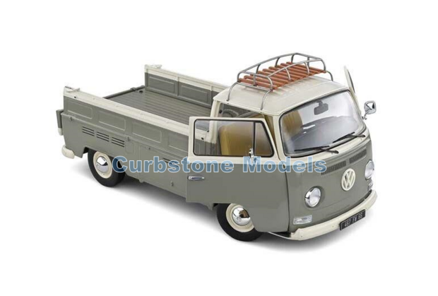 Modelauto 1:18 | Solido 1809402 | Volkswagen Transporter T2 Fladbed Pickup 1968