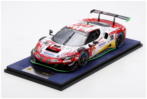 Modelauto 1:18 | Looksmart LS18RC025 | Ferrari 296 GT3 SP9 | Frikadelli Racing Team 2023 #30 - N.Catsburg - F.Fernandez-Laser -