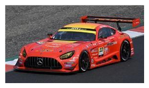 Modelauto 1:43 | Spark SGT171 | Mercedes AMG GT3 GT300 | R Qs Motorsport 2024 #22 - H.Wada - M.Jyonai - M.Kano - M.Koyama