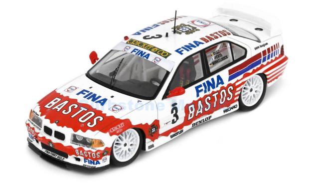 Modelauto 1:43 | Spark SB675 | BMW Fina Bastos Team 318i 1994 #3 - M.Duez - J.Winkelhock - A.Ferte