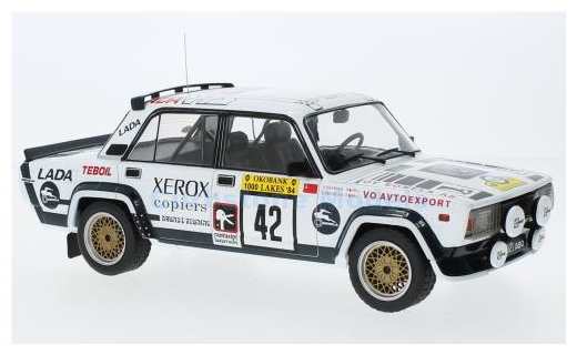 Modelauto 1:18 | IXO-Models 18RMC146.22 | Lada 2105 VFTS | V/O Autosport 1984 #42 - S.Brundza  - V.Neyman