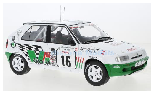 Modelauto 1:18 | IXO-Models 18RMC149A.22 | Skoda Felcia Kit Car 1995 #16 - E.Triner  - P.Stanc 