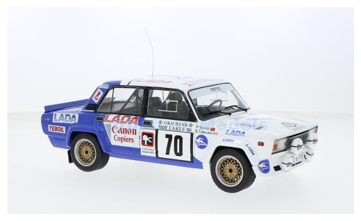 Modelauto 1:18 | IXO-Models 18RMC181A.22 | Lada 2105 VFTS 1986 #70 - E.Tumalevicius - P.Videika