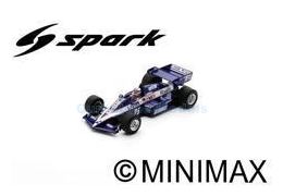 Modelauto 1:43 | Spark S7416 | Ligier JS23 1984 #25 - F.Hesnault