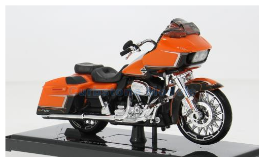 Motorfiets 1:18 | Maisto 20-23106ORANGE | Harley Davidson CVO Road Glide Orange 2022