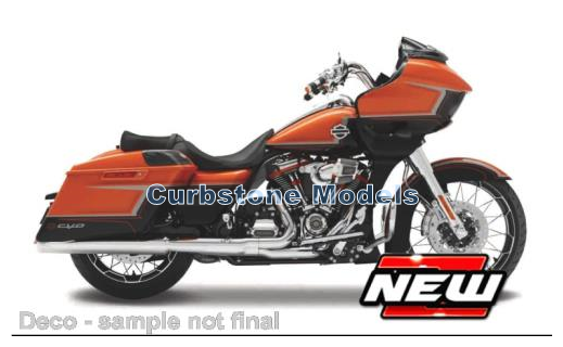 Motorfiets 1:18 | Maisto 20-23106ORANGE | Harley Davidson CVO Road Glide Orange 2022