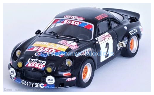 Modelauto 1:43 | Trofeu RR.FR61 | Alpine Renault A110 WRC 1976 #2 - B.Saby - C.Tilber Gilbert