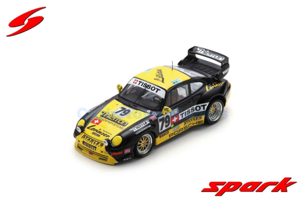 Modelauto 1:43 | Spark S9899 | Porsche 911 GT2 | Stadler Motorsport 1995 #79 - L.Bryner - E.Calderari - A.Fuchs