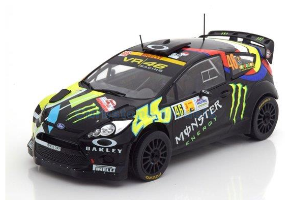 Modelauto 1:18 | IXO-Models 18RMC016 | Ford Fiesta RS WRC #46 - V.Rossi - C.Cassina