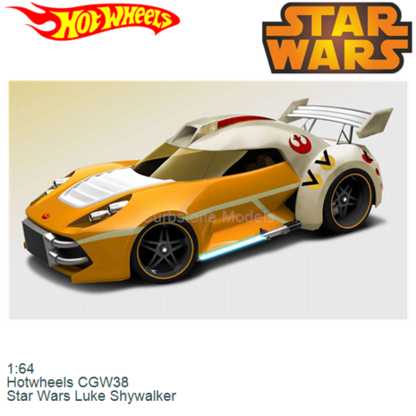 1:64 | Hotwheels CGW38 | Star Wars Luke Shywalker