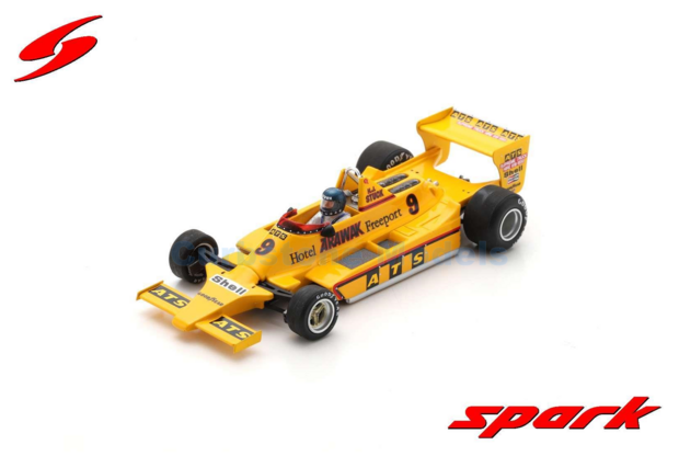 Modelauto 1:43 | Spark S2761 | ATS D2 1979 #9 - H.Stuck