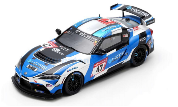 Modelauto 1:43 | Spark SG910 | Toyota Supra GT4 EVO | KCMG 2023 #47 - J.Burdon  - M.Rump - E.Liberati