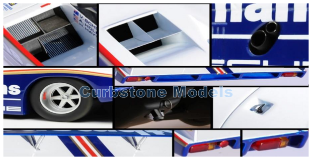 Modelauto 1:12 | Spark 12LM83 | Rothmans Porsche 962C 1983 #3 - V.Schuppan - H.Haywood - A.Holbert