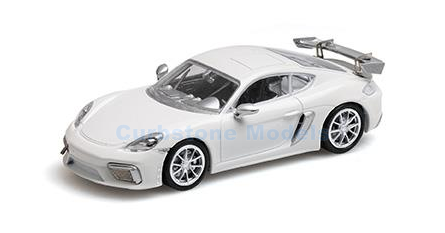 Modelauto 1:18 | Minichamps 117196100 | Porsche 718 Cayman GT4 Clubsport Wit 2020