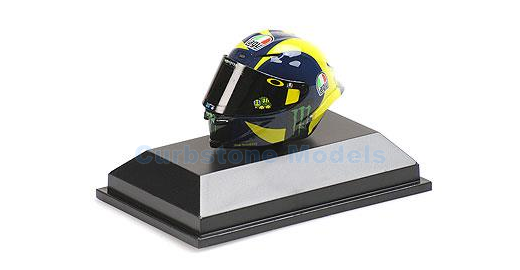 Helm 1:8 | Minichamps 399190046 | AGV Helmet | Yamaha 2019 #46 - V.Rossi