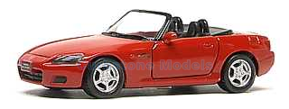 Modelauto 1:42 | Edocar 018007-03 | Honda S2000 Spider Rood